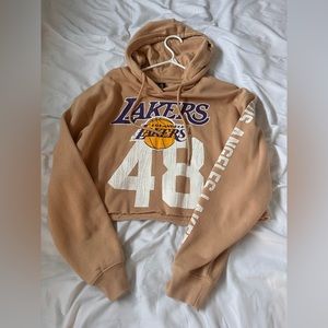 Lakers cropped hoodie from Urban Outfitters
